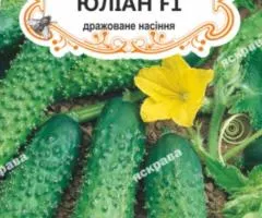 Огірок д/ж Юліан F1 (БАНКА) 20-30нас, Насіння, 25 шт.