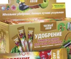 Удобрение кристаллическое для саду та городу Чистый Лист 100 г, Супутні товари, 20 шт.
