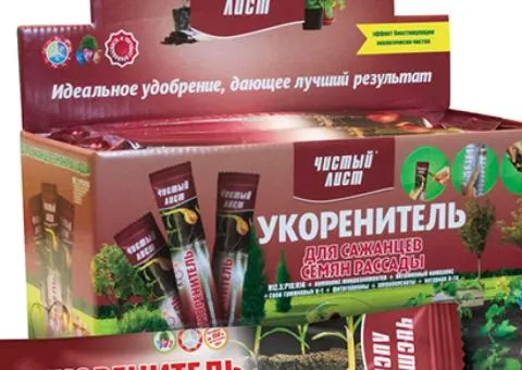 Чистий Лист укорінювач 100 г, Супутні товари, 20 шт.