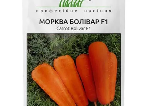 Морква Болівар F1 0.5 г, Насіння, 10 шт.