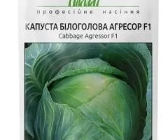 Капуста білоголова Агресор F1 100 шт, Насіння, 10 шт.