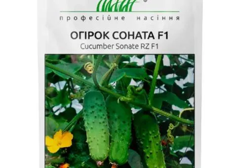 Огірок Соната F1 20 шт, Насіння, 10 шт.