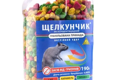 Nutcracker granules (mix) 190 g in PET bottle. 3 colors - 3 scents, Related products, 10 pcs.