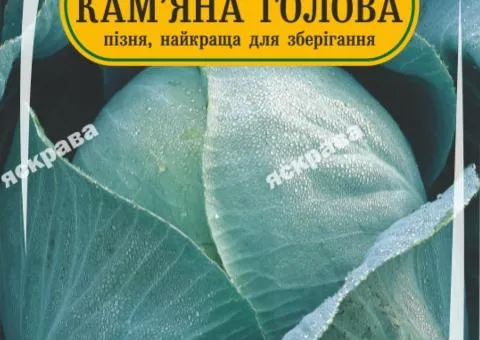 Капуста белокочанная Каменная голова 200 семян АКЦИЯ, Семена, 25 шт.