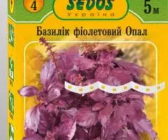 Базилик фиолетовый на ленте Опал 5 м, Семена, 10 шт.