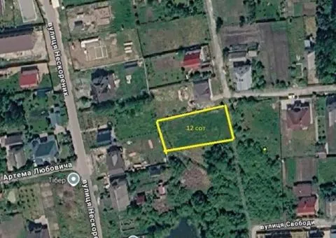 Продажа земельного участка, 12 соток, Соснова, Довжик - 1/3
