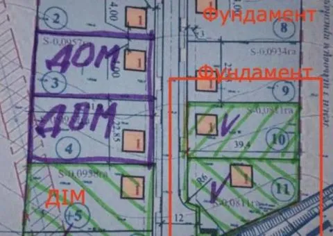 Продажа земельного участка, 16 соток, Заречаны, с видом на лес - 3/8