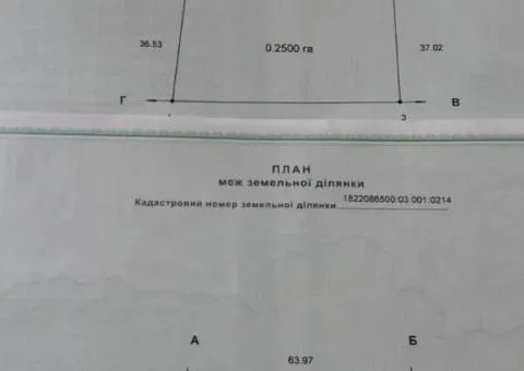 Продажа земельного участка площадью 37 соток, Сингуры - 1/3