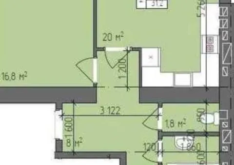 Продаж 2-кімнатної квартири, 70 м², ЖК Мрія на Покровській, Покровська, Житомир - 3/10