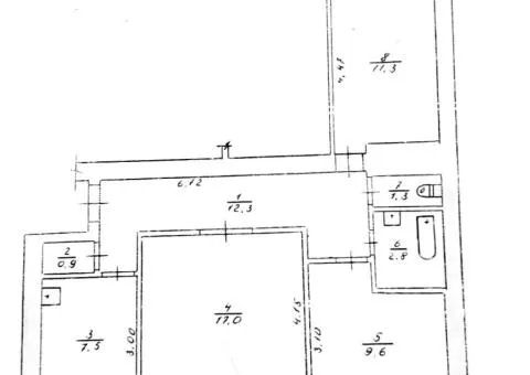 Продаж 3-кімнатної квартири, 65 м², Покровская (АВТОНОМНЕ ОПАЛЕННЯ), Крошня, Житомир - 7/7