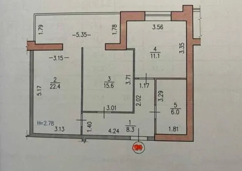 Продажа 2-комнатной квартиры, 64 м², ЖК «Преміум Парк», Синельниковская, Центр, Житомир - 4/10