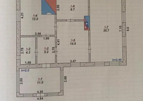 Продажа 3-комнатного дома, 81 м², Житомирский район, Ксаверовка - 4/5