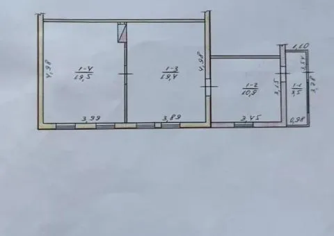 Продажа 2-комнатной квартиры, 53 м², пгт Черняхов - 4/6