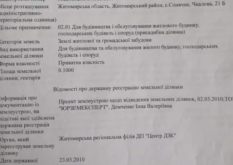 Продажа земельного участка, 20 соток, ул. Чкалова, с. Солнечное - 4/5