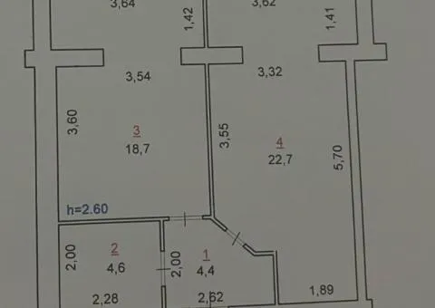 Продажа 1-комнатной квартиры, 51 м², ЖК «Мрія на Покровській», Евгения Рыхлика, Житомир - 2/2