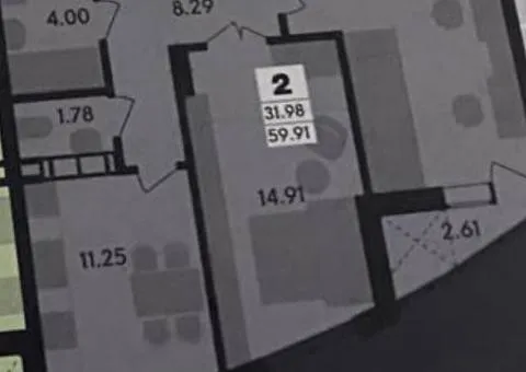 Продаж 2-кімнатної квартири, 60 м², ЖК «Вернісаж», просп. Незалежності, Крошня, Житомир - 1/4