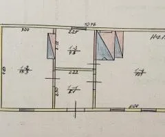 Продажа 3-комнатного дома, 43 м², участок 76 соток, Дениши