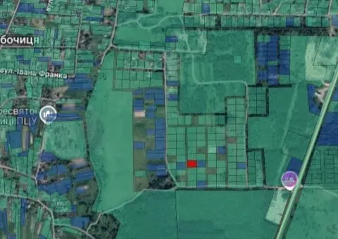 Land plot for sale, 11 sotkas, near new buildings, Hlybochytsia