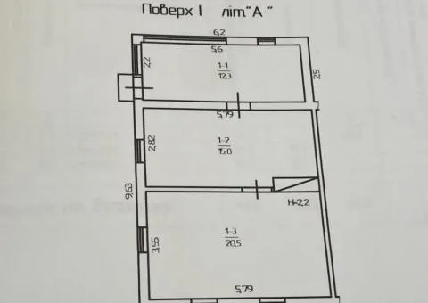 Продажа части дома, 2-комнатный, 48 м², Шевченко, Пески - 7/8
