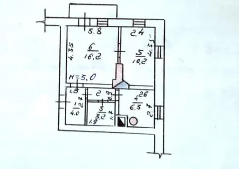 Продаж 2-кімнатної квартири, 38 м², Звягельський район, Порцелянове - 2/10