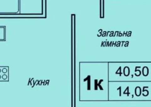 Продаж квартири, 40.5 м², ЖК «Мангеттен», Житомир - 5/5