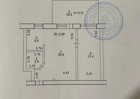 Продаж 2-кімнатної квартири, 50 м², Київська, Центр, Житомир - 8/8