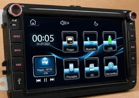 Factory car stereo for VW Passat Golf Jetta Polo Caddy Touran Tiguan Sharan USB Bluetooth - 2/3