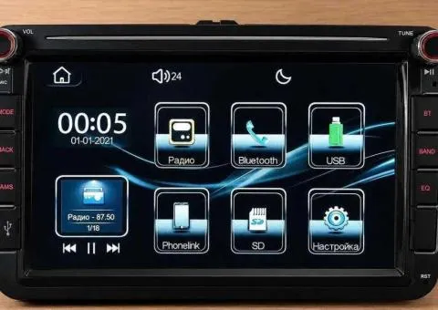 Factory car stereo for VW Passat Golf Jetta Polo Caddy Touran Tiguan Sharan USB Bluetooth - 3/3