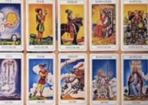 Rider–Waite Tarot Cards – classic deck for divination - 2/3