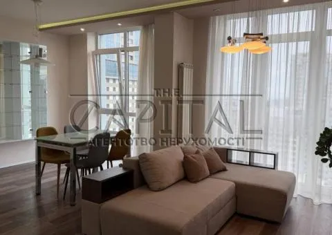 1-room apartment for rent, 68 m², Pidvysotskyi residential complex, Kakhy Bendukidze St, Kyiv - 1/10