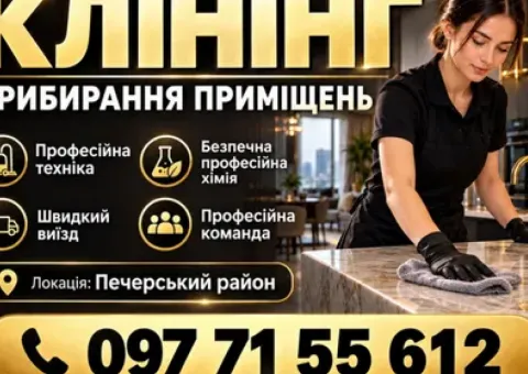 Всі види прибирання, хімчистка меблів та ковролінів. Професійна техніка, хімія та команда.