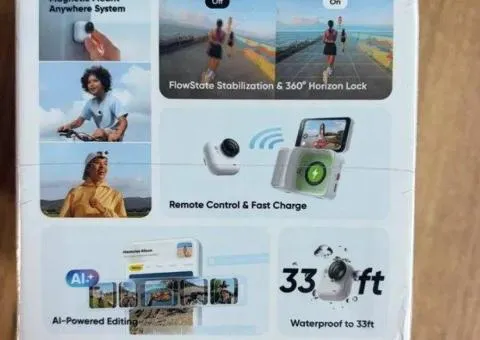 Экшн-камера Insta360 GO Ultra Standard Bundle White (CINSABEA_GOULTRA01) - 2/3