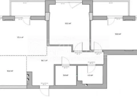 Аренда 3-комнатной квартиры, 82 м², ЖК «Французький Квартал-2», ул. Предславинская, Киев - 7/10
