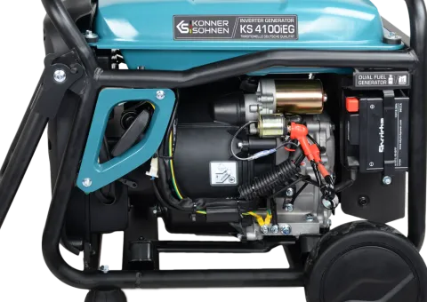 Інверторний газобензиновий генератор KS 4100iEG - 4/8