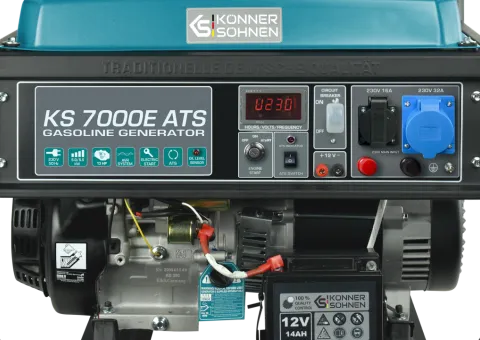Бензиновий генератор «Könner & Söhnen» KS 7000E ATS - 1/8