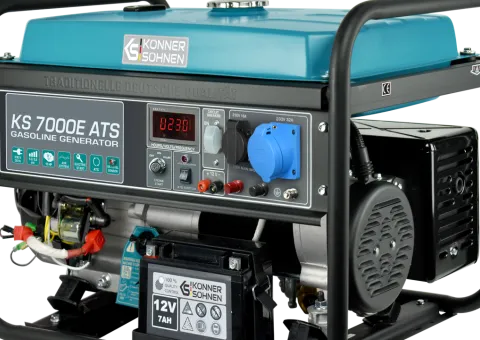 Бензиновий генератор «Könner & Söhnen» KS 7000E ATS - 3/8