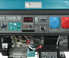 Бензиновий генератор «Könner & Söhnen» KS 7000E 1/3