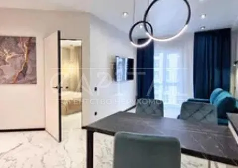 1-room apartment for rent, 50 m², Nova Anhliia residential complex, Maksymovycha Mykhaila St, Kyiv - 9/10