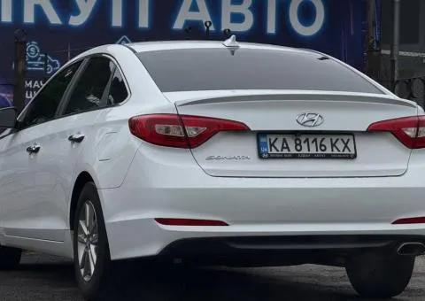 Hyundai Sonata 2016, 2.4 L petrol, automatic, front-wheel drive, 110,000 km, Zaporizhzhia - 4/10