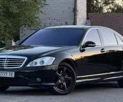 Mercedes S-class 2008, 5.5 L petrol, automatic, all-wheel drive, 252,000 km, Zaporizhzhia