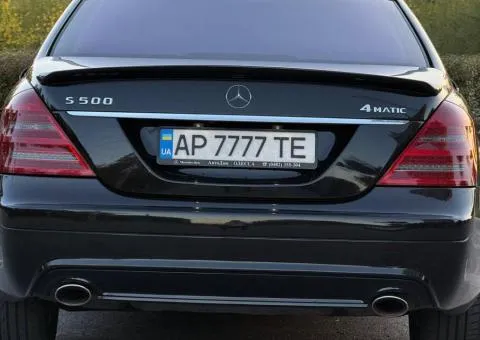 Mercedes S-class 2008, 5.5 L petrol, automatic, all-wheel drive, 252,000 km, Zaporizhzhia - 7/10