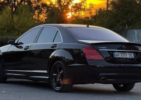 Mercedes S-class 2008, 5.5 L petrol, automatic, all-wheel drive, 252,000 km, Zaporizhzhia - 8/10