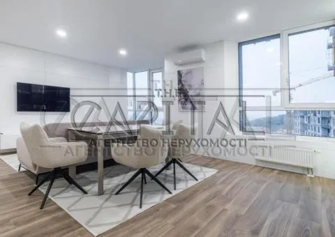 4-room apartment for rent, 104 m², Podil Plaza & Residence, Hlybochytska St, Kyiv - 1/10