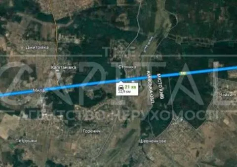 Land for sale for residential construction, 23 sotkas, Hurovshchyna - 2/4