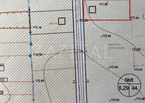 Land for sale for residential construction, 23 sotkas, Hurovshchyna - 4/4