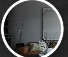 ЗЕРКАЛО С LED ПОДСВЕТКОЙ D - 800 ММ.