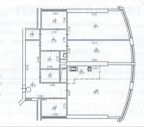 Аренда  квартира Киевская обл., Киев, Кловский спуск ул., 7А - 2/23