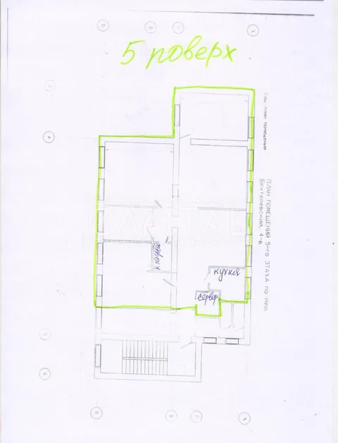 Аренда  офисное помещение Киевская обл., Киев, Бехтеревский ул., 4в - 18/19