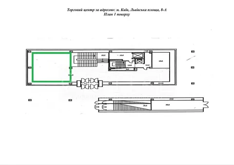 Аренда  коммерческое помещение Киевская обл., Киев, Львівська площа ул., 8А - 1/3