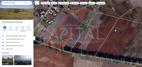 Аренда  участок под жилую застройку Киевская обл., Глубокое,  - 3/9